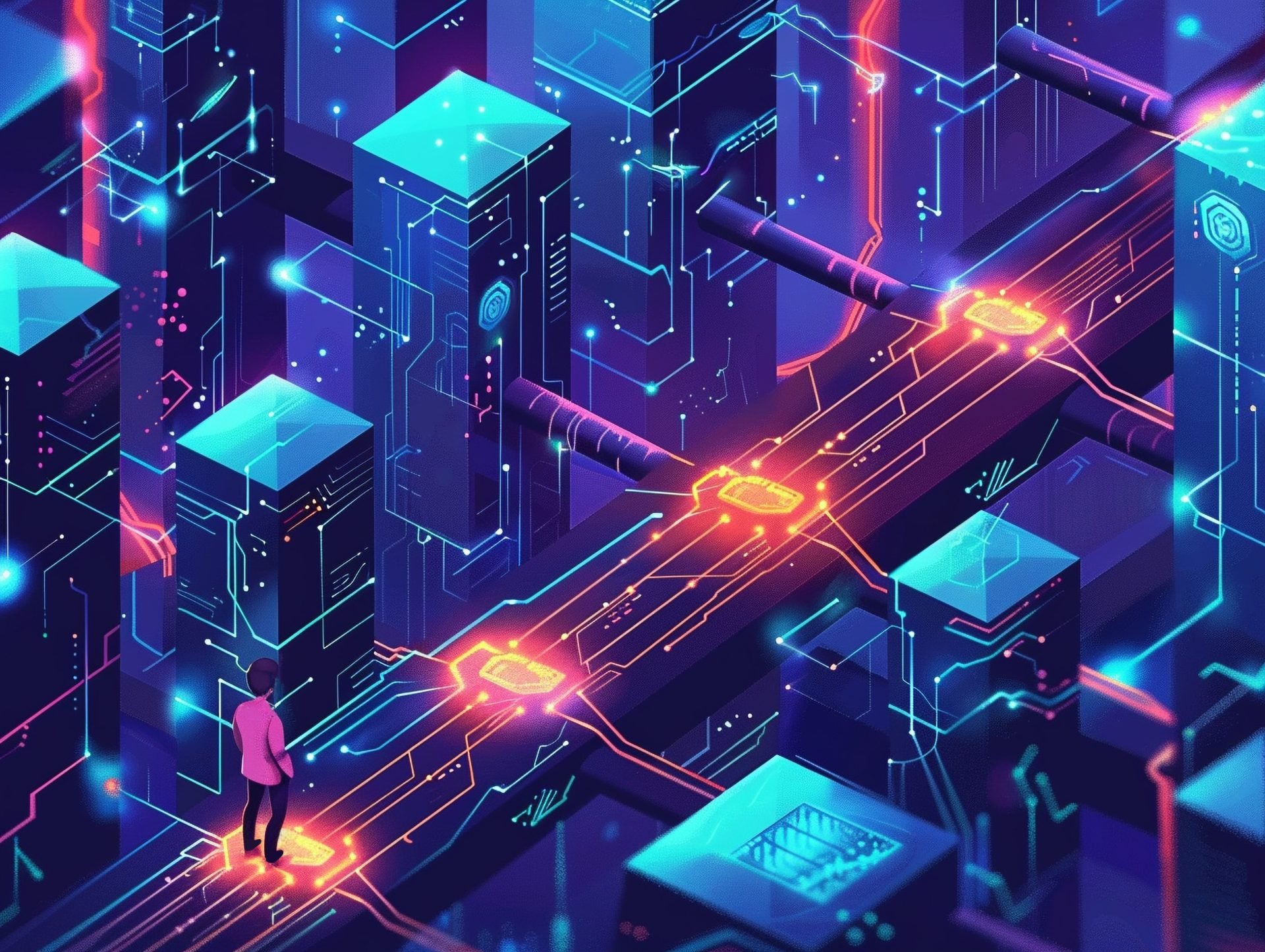 blockchain-technology-cartoon-illustration