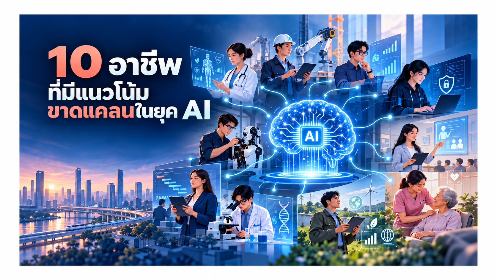 10 อาชีพขาดแคลนในยุค AI (2)